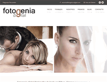Tablet Screenshot of fotogenia-digital.com